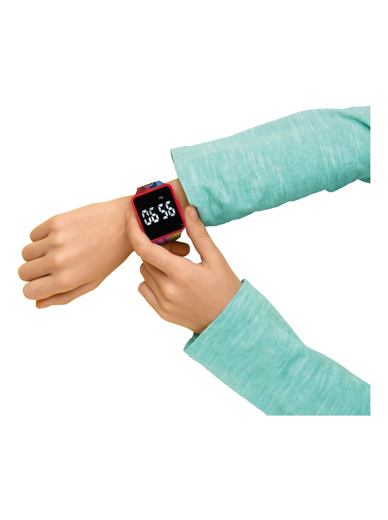 Reloj digital LED Paw Patrol Rojo - Kiabi