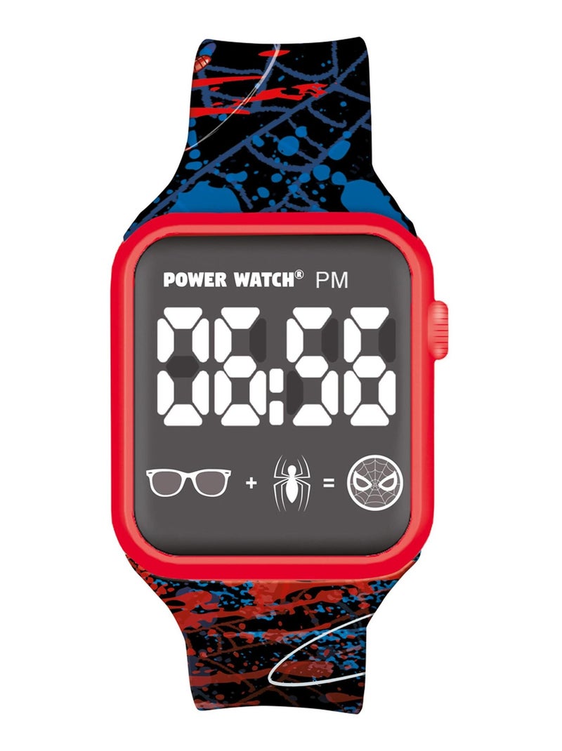 Reloj digital LED SpiderMan Rojo - Kiabi