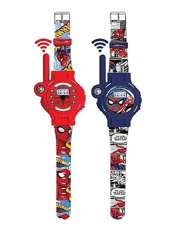 Reloj digital SpiderMan con función Walkie Talkies, distancia hasta 200m