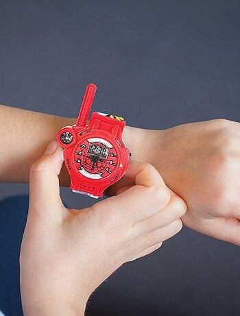 Reloj digital SpiderMan con función Walkie Talkies, distancia hasta 200m