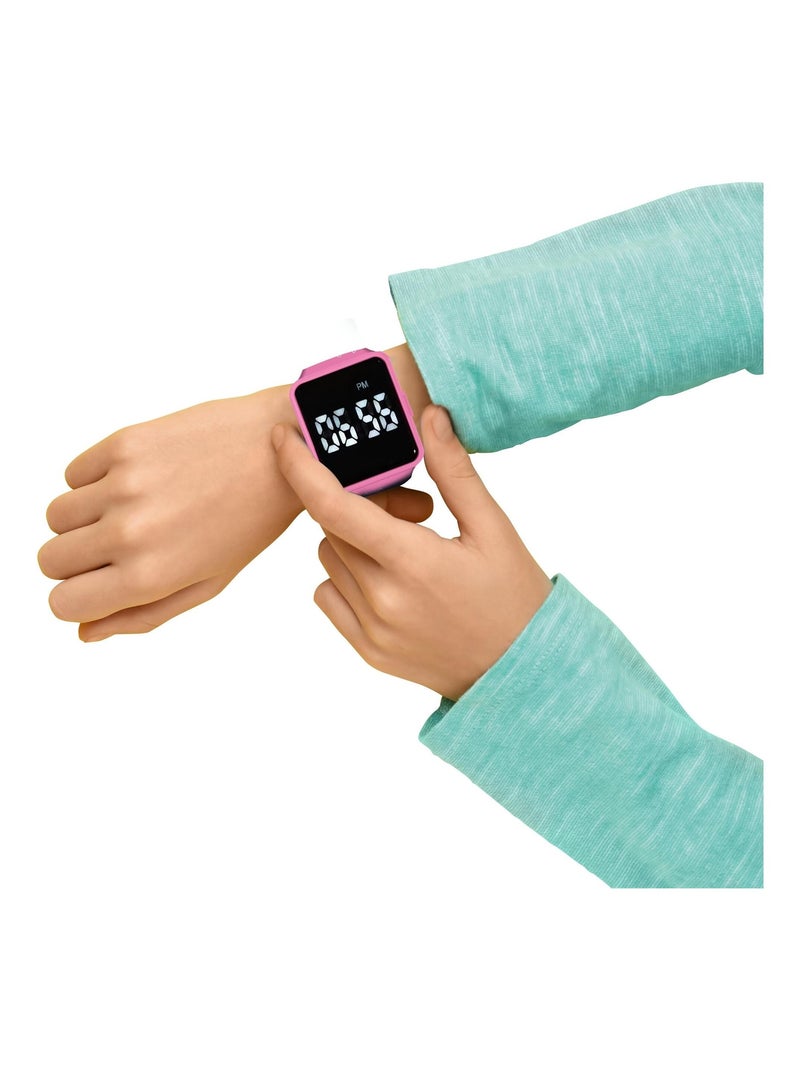 Reloj digital Unicorn LED Rosa - Kiabi