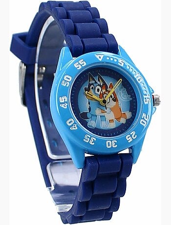 Reloj infantil Bluey y Bingo – Correa ajustable - Azul