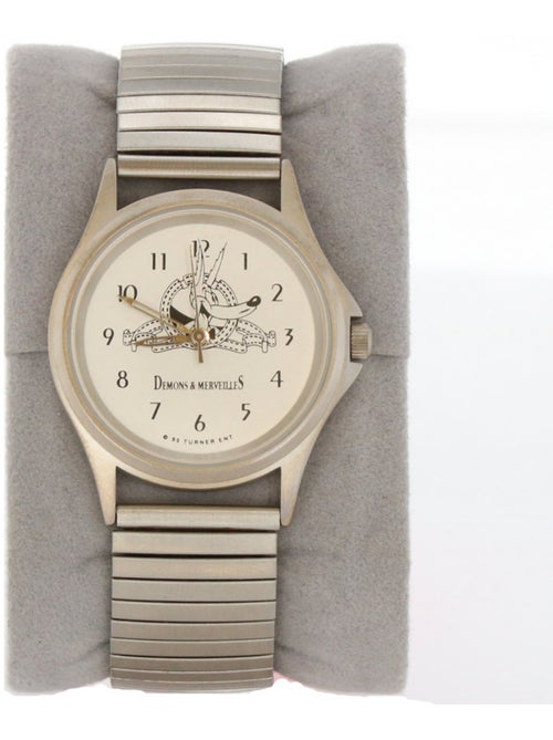 Reloj infantil redondo 'tex avery' wolfie pulsera de malla metálica dorada demons et merveilles - Kiabi Reloj infantil redondo 'tex avery' wolfie pulsera de malla metálica dorada demons et merveilles - Kiabi