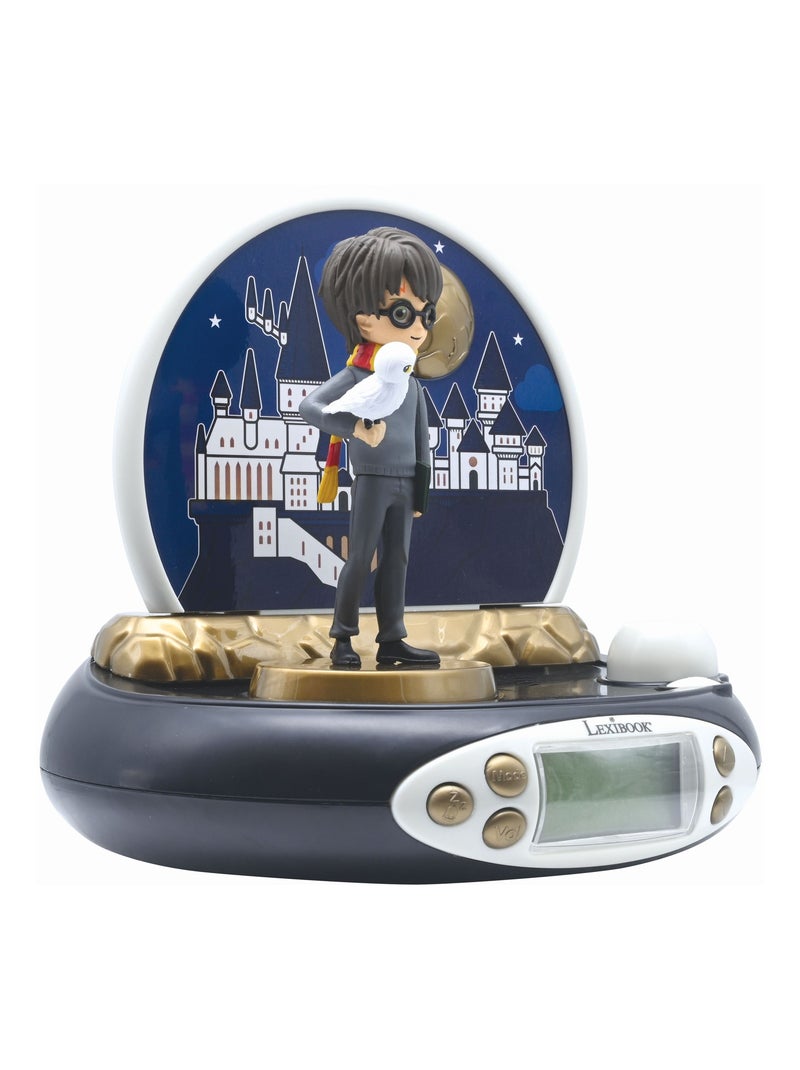 Reloj proyector 3D Harry Potter con sonidos mágicos Negro - Kiabi