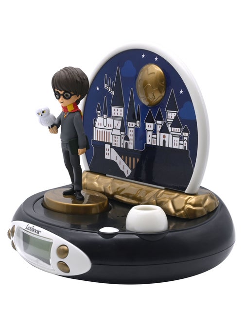 Reloj proyector 3D Harry Potter con sonidos mágicos - Kiabi