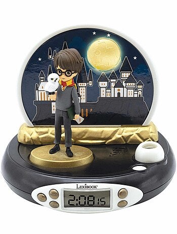 Reloj proyector 3D Harry Potter con sonidos m?gicos