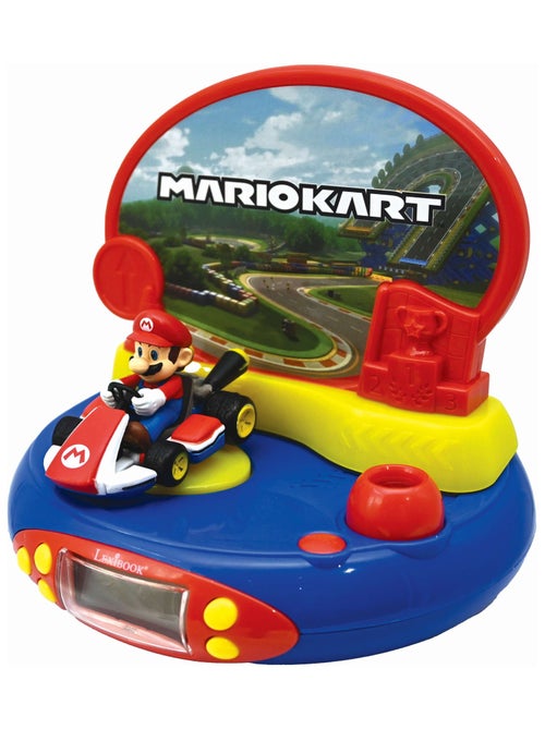 Reloj proyector de personajes de Mario Kart 3D con sonidos del videojuego - Kiabi