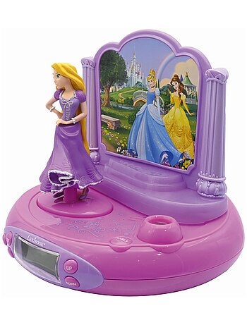 Reloj proyector Princesa Disney Rapunzel con sonidos mágicos