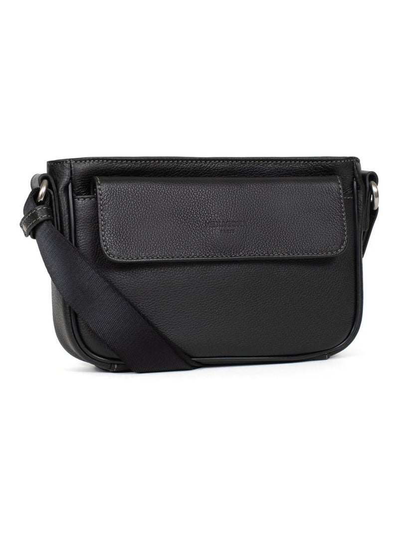 Reportero sac - cuero confort hexagona Negro - Kiabi