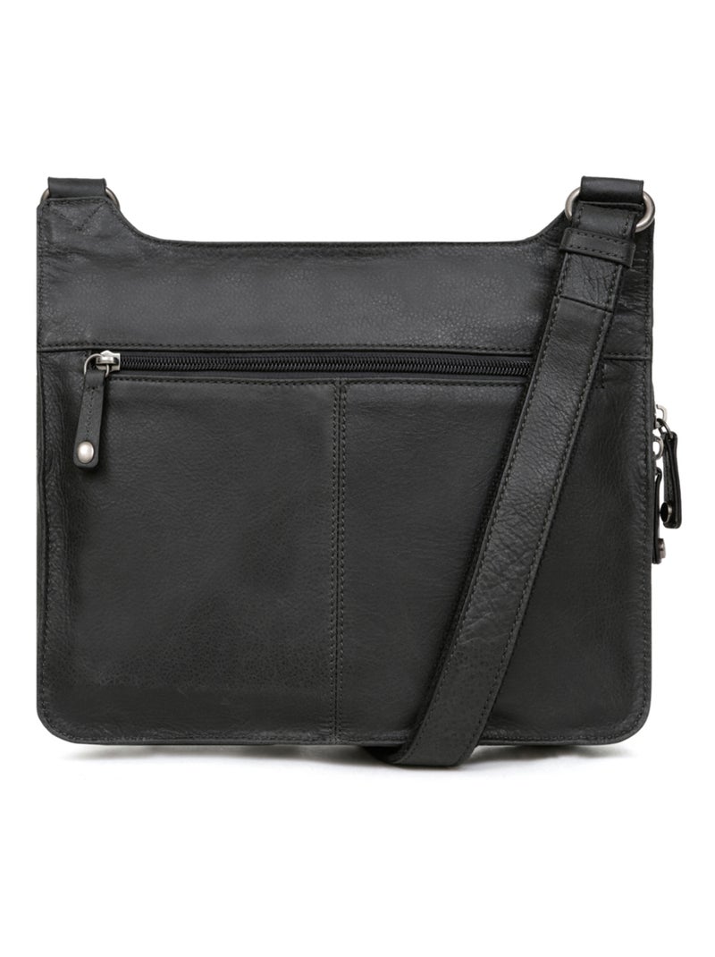 Reportero sac - cuero instinct hexagona Negro - Kiabi