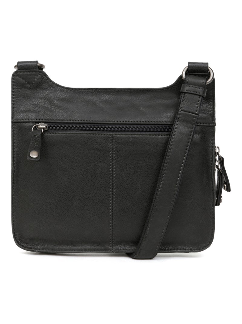 Reportero sac - cuero instinct hexagona Negro - Kiabi