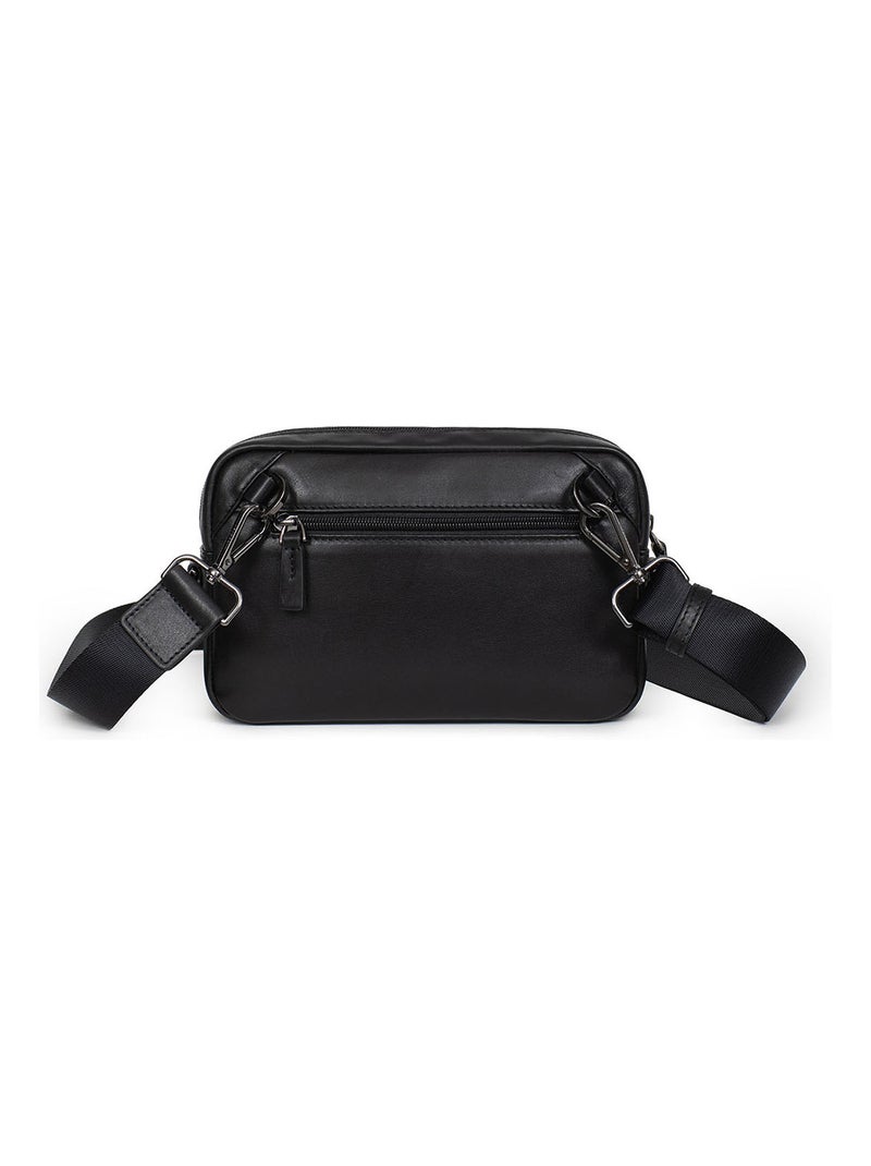 Reportero sac - cuero soft studio hexagona Negro - Kiabi