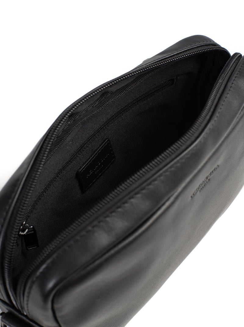 Reportero sac - cuero soft studio hexagona Negro - Kiabi