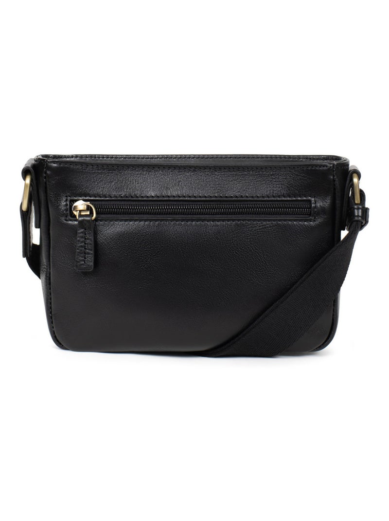 Reportero sac - cuero stuart hexagona Negro - Kiabi