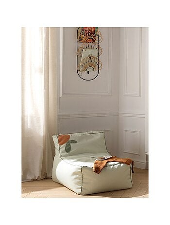 Reposapiés de poliéster 75x45cm Verde - SAUTHON