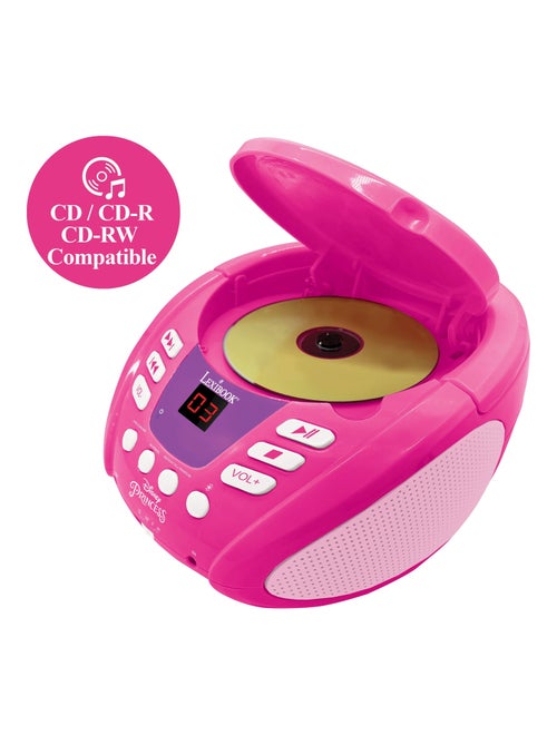 Reproductor de CD Bluetooth con luces Princesas Disney - Kiabi