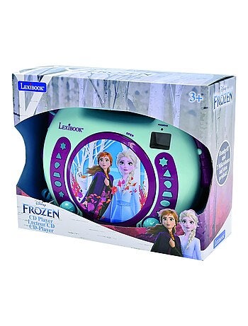 Reproductor de CD puertoátil Frozen con 2 micrófonos Sing Along