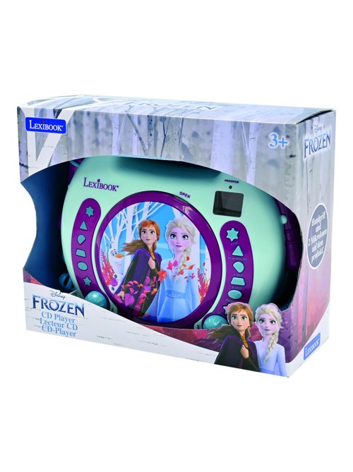 Reproductor de CD puertoátil Frozen con 2 micrófonos Sing Along - Kiabi