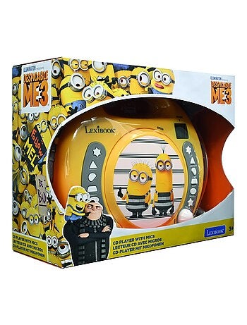 Reproductor de CD puerto?til de los Minions con 2 micr?fonos Sing Along