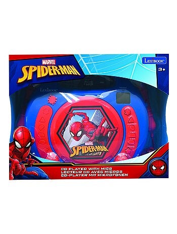 Reproductor de CD puerto?til SpiderMan con 2 micr?fonos Sing Along