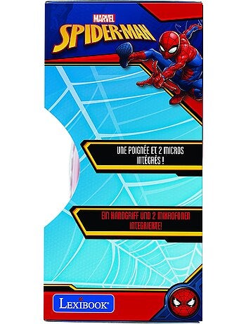 Reproductor de CD puerto?til SpiderMan con 2 micr?fonos Sing Along