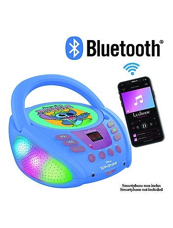 Reproductor de CD Stitch Bluetooth® con luces