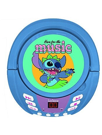 Reproductor de CD Stitch Bluetooth® con luces