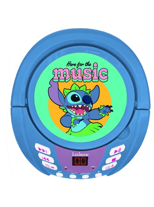 Reproductor de CD Stitch Bluetooth® con luces - Kiabi