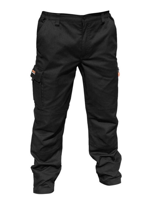 Result - Pantalones de trabajo elásticos hombre caballero (longitud pierna 86cm) - Kiabi Result - Pantalones de trabajo elásticos hombre caballero (longitud pierna 86cm) - Kiabi