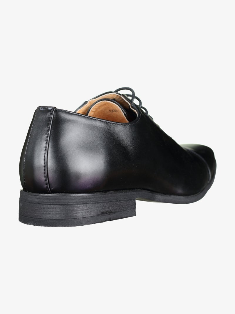 Richelieu para ponerse - Uomo Negro - Kiabi