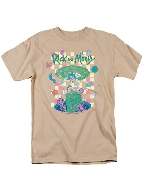 Rick And Morty - Camiseta Falling Portals para Adultos Unisex - Kiabi