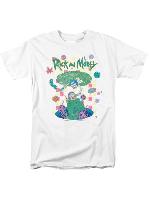 Rick And Morty - Camiseta Falling Portals para Adultos Unisex - Kiabi