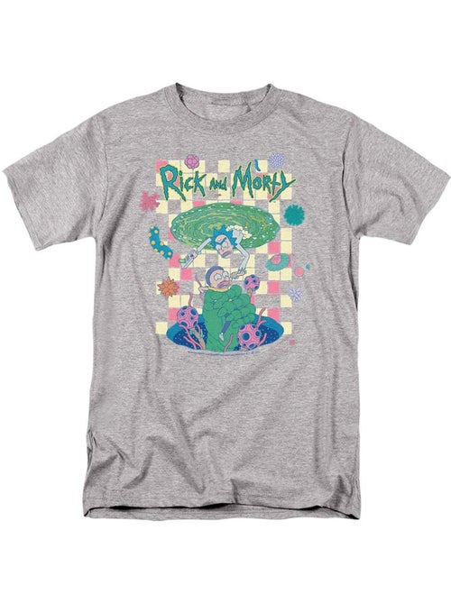 Rick And Morty - Camiseta Falling Portals para Adultos Unisex - Kiabi