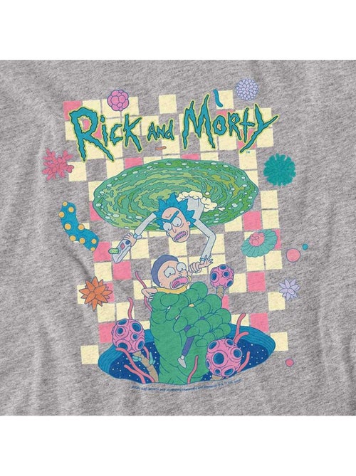 Rick And Morty - Camiseta Falling Portals para Adultos Unisex - Kiabi