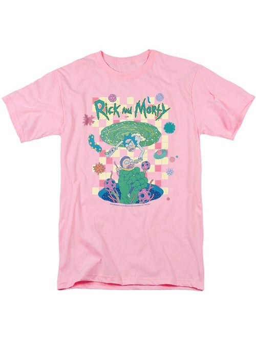Rick And Morty - Camiseta Falling Portals para Adultos Unisex - Kiabi