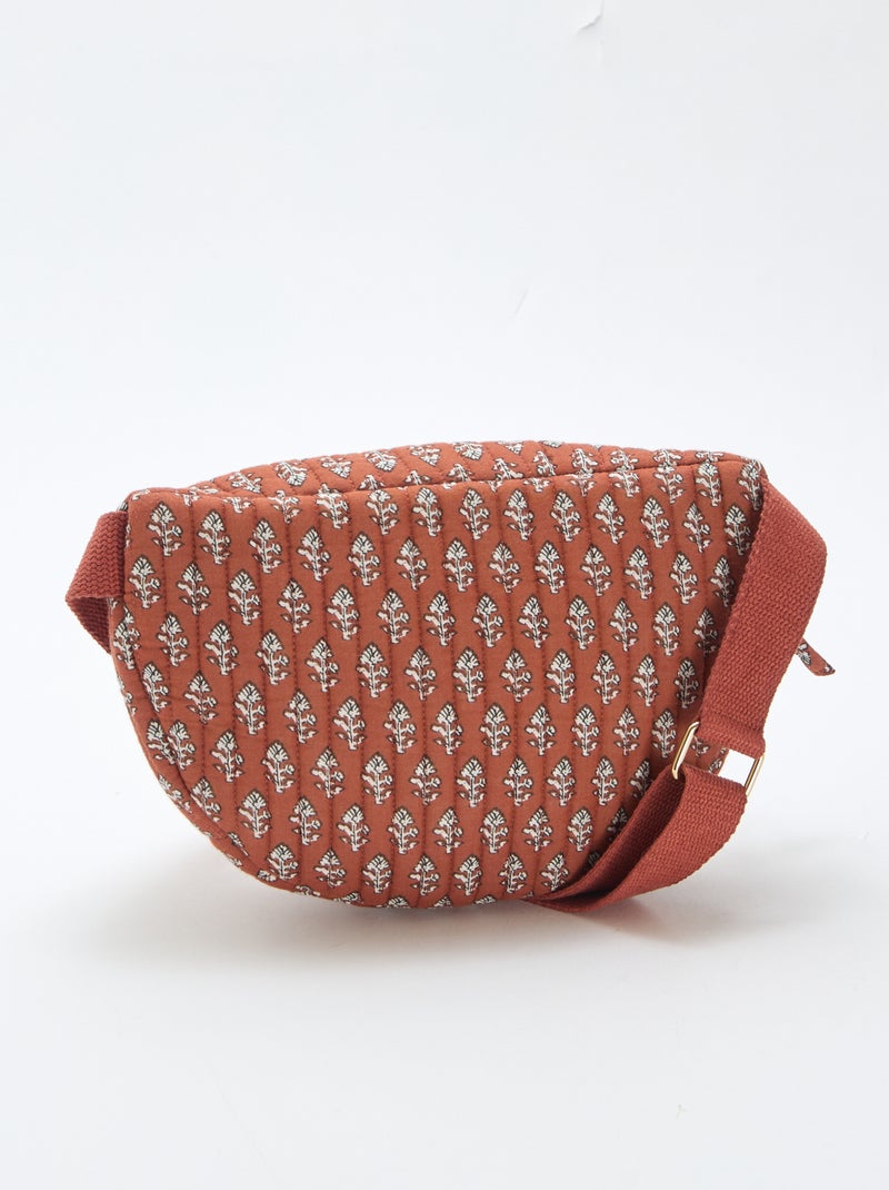 Riñonera con estampado fantasía Beige - Kiabi