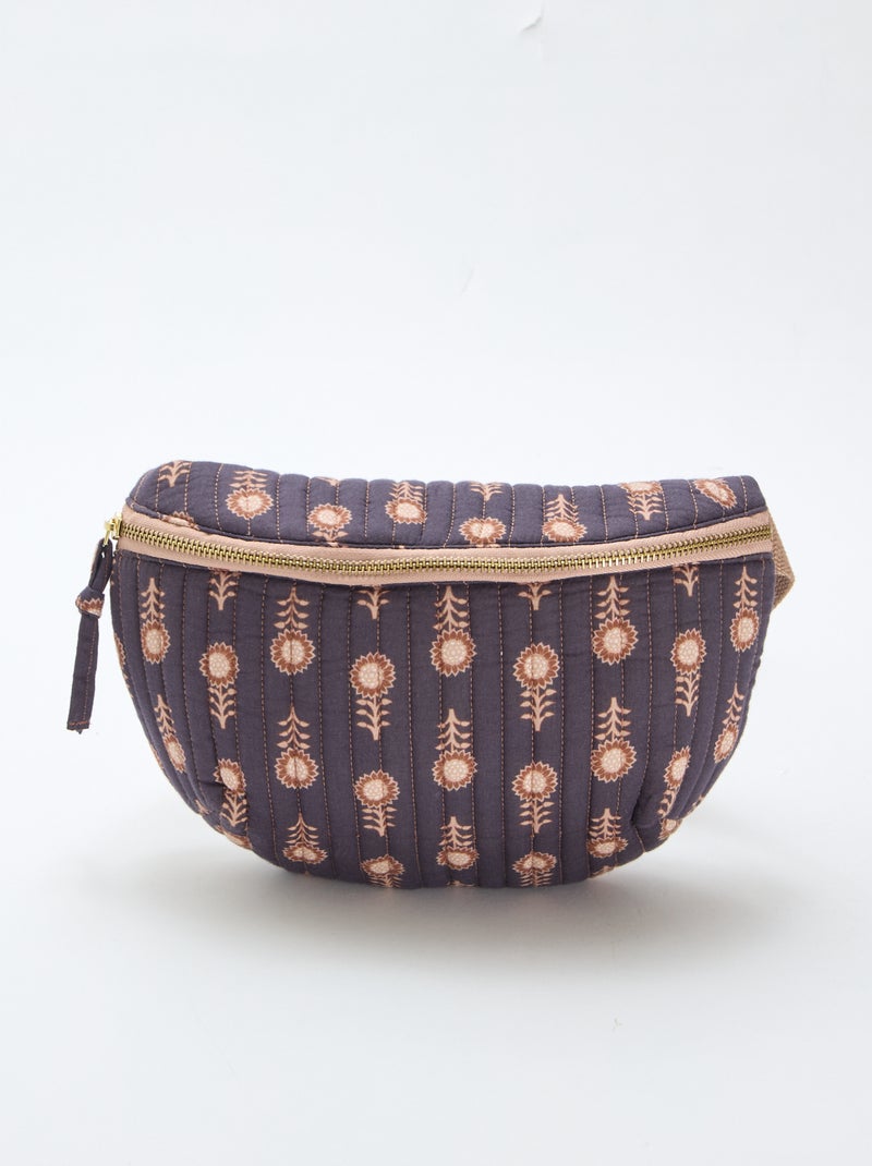 Riñonera con estampado fantasía Purpura - Kiabi