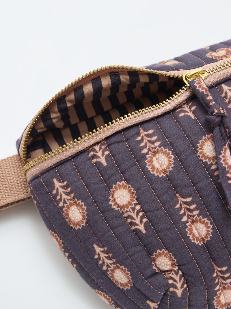 Riñonera con estampado fantasía Purpura - Kiabi