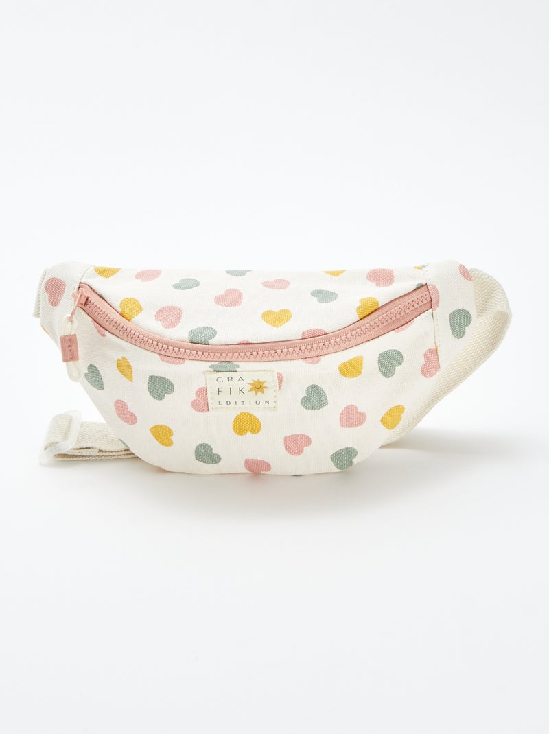 Riñonera con estampado ROSA - Kiabi