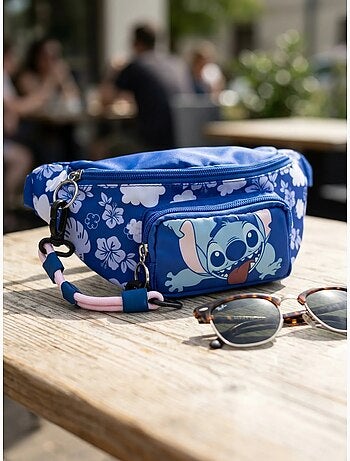 Riñonera de poliéster stitch disney