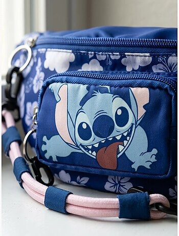 Riñonera de poliéster stitch disney