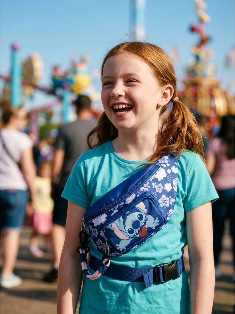 Riñonera de poliéster stitch disney Azul - Kiabi