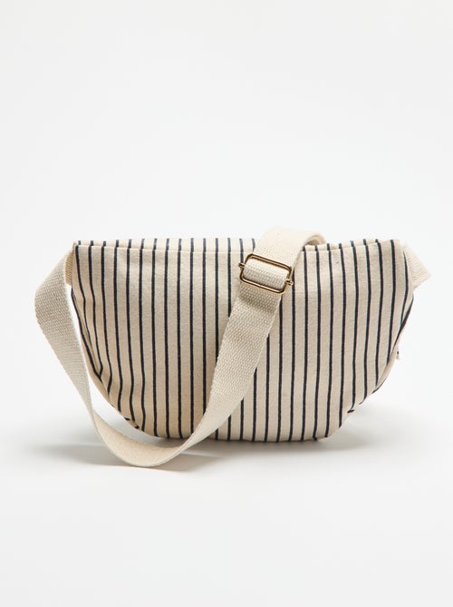 Riñonera de tela estampada - Kiabi