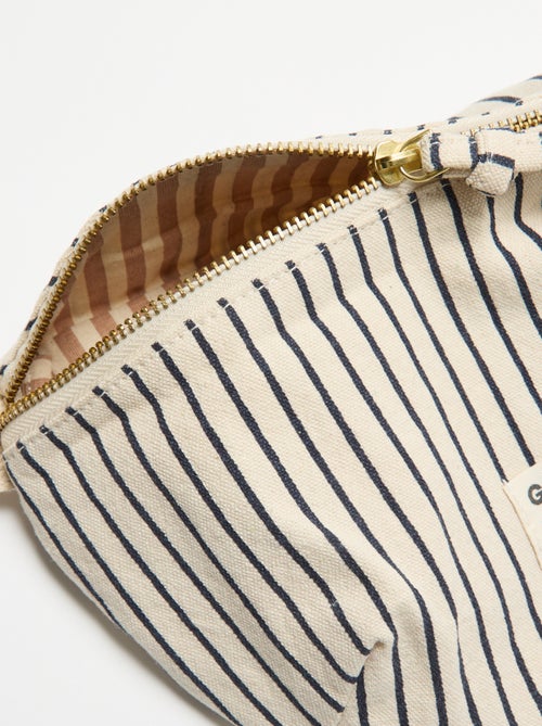 Riñonera de tela estampada - Kiabi