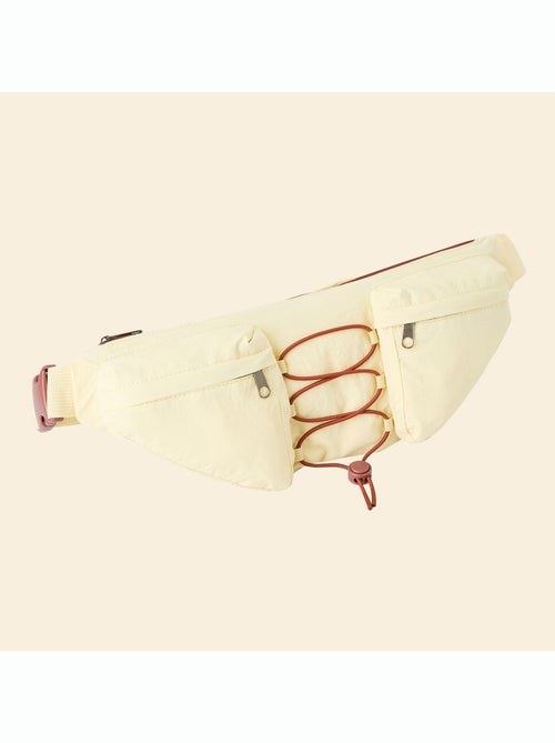 Riñonera deportiva (ekstract) con bolsillos exteriores e interiores 15x40 cm - Kiabi