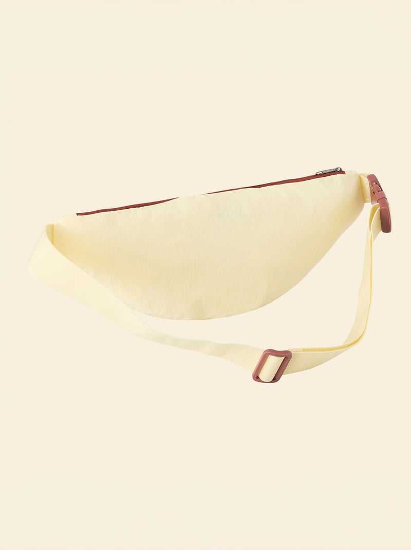 Riñonera deportiva (ekstract) con bolsillos exteriores e interiores 15x40 cm Amarillo - Kiabi
