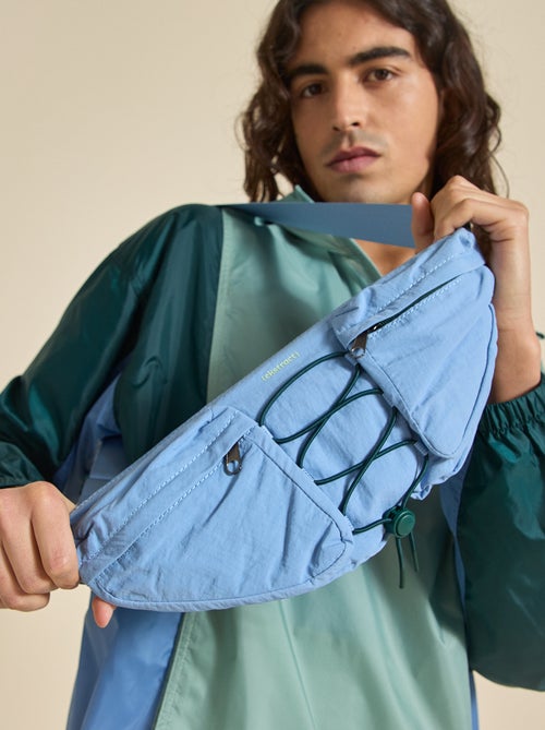 Riñonera deportiva (ekstract) con bolsillos exteriores e interiores 15x40 cm - Kiabi