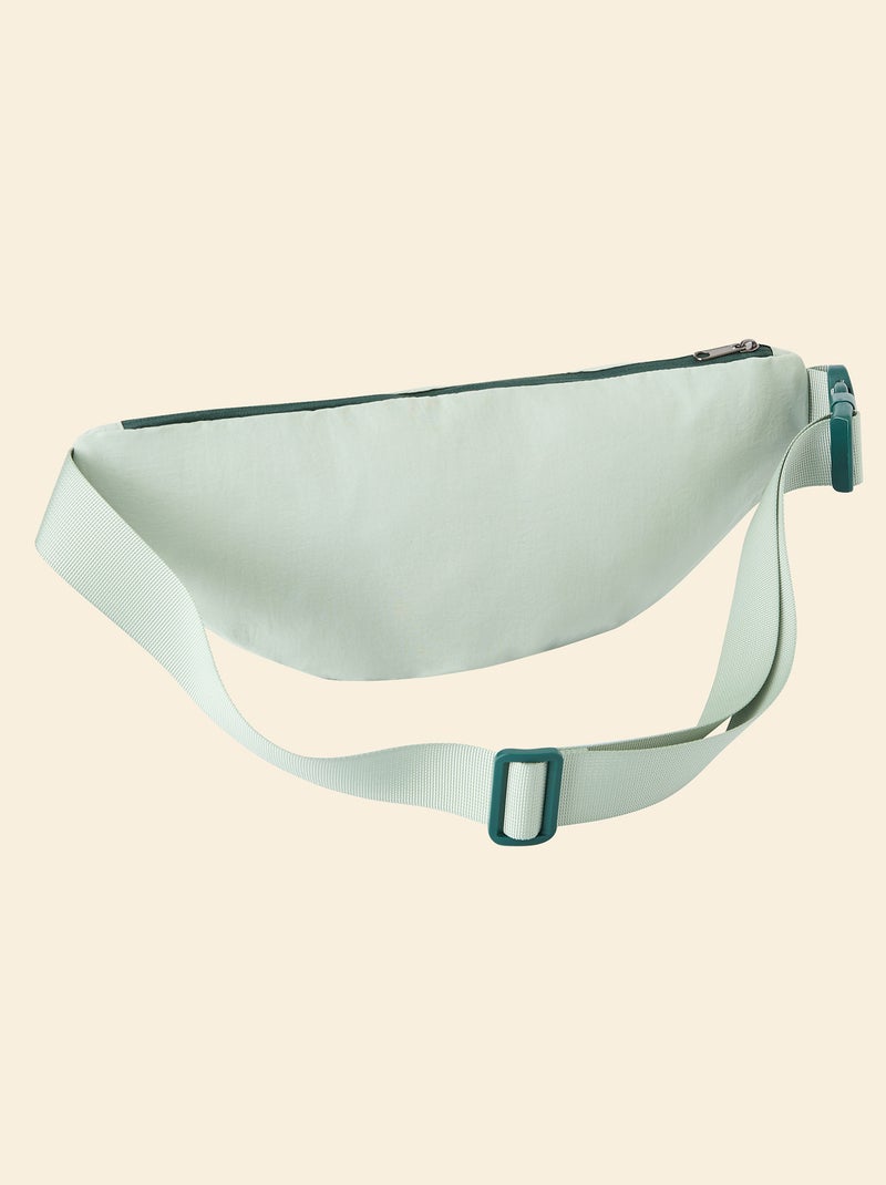 Riñonera deportiva (ekstract) con bolsillos exteriores e interiores 15x40 cm Verde - Kiabi