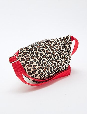 Riñonera estampada de leopardo 'Agathe Sorlet x Kiabi' - San Valentín