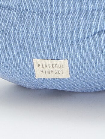 Riñonera grande con etiqueta cosida